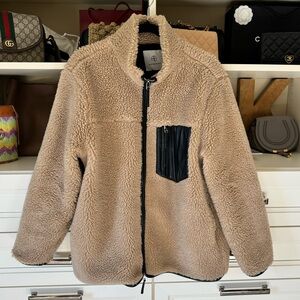 Anine Bing Sherpa Ryder Jacket M